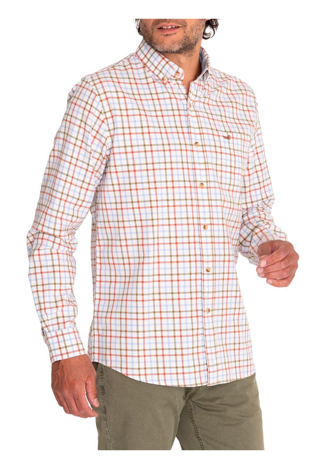 Camisa Algodón Orgánico Hombre Viyellabut Mult-5