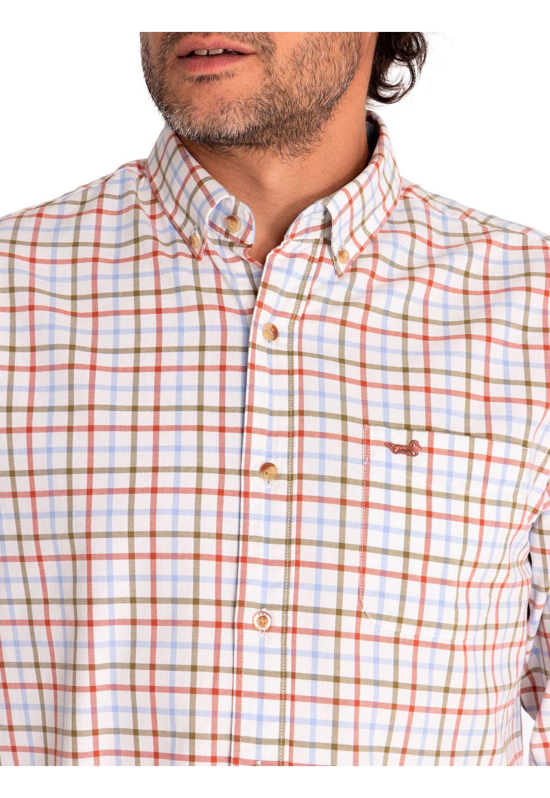 Camisa Algodón Orgánico Hombre Viyellabut Mult-7