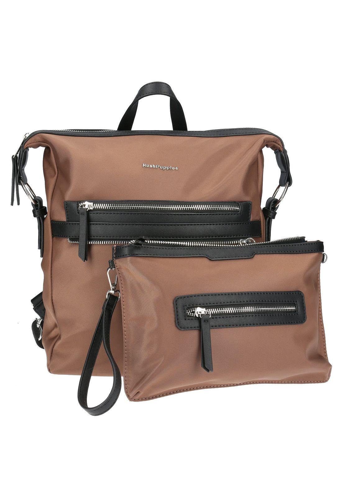 Cartera Mujer Ray Backbag Café-1