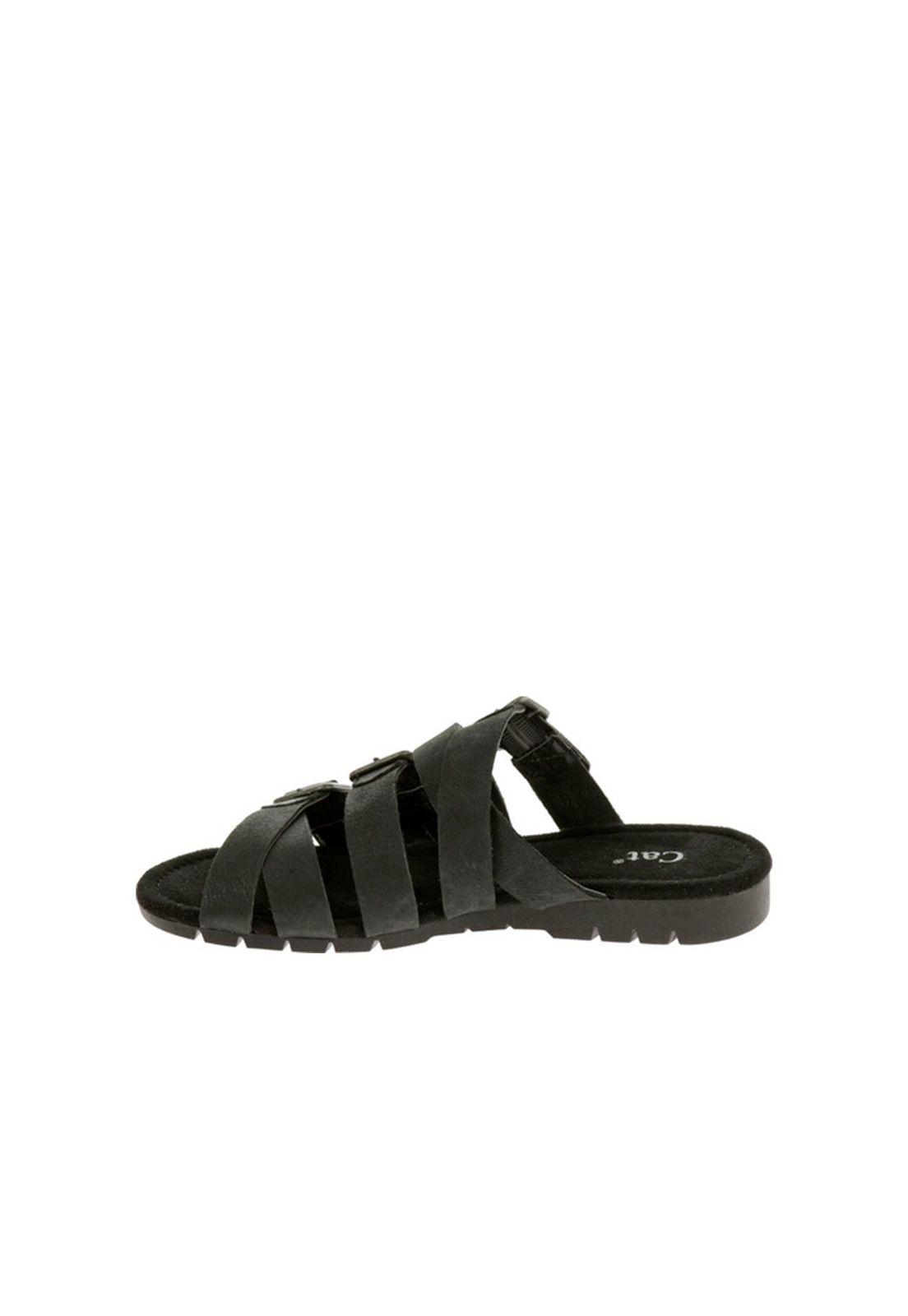 Sandalia Mujer Casual Sahara Negro-2
