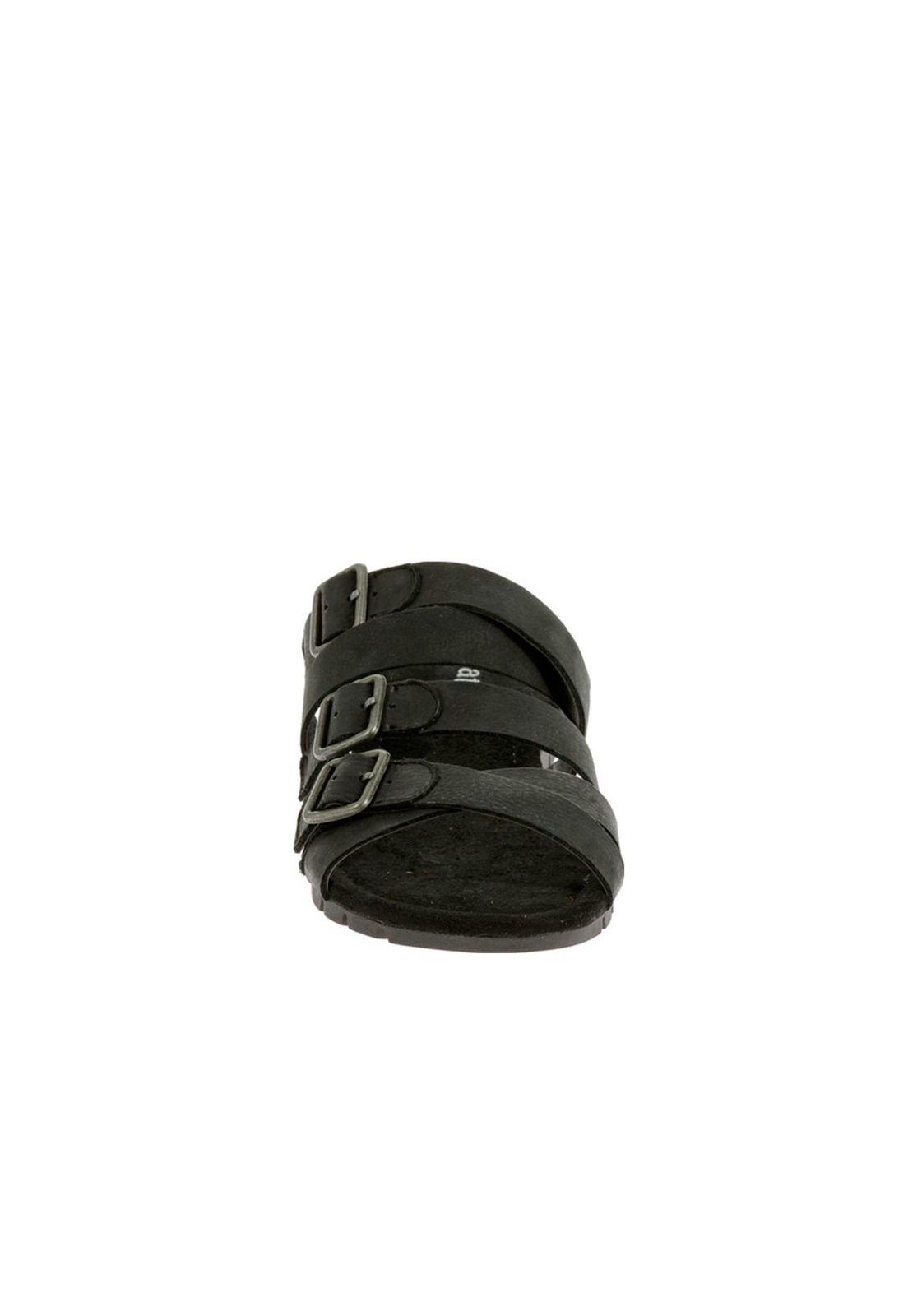 Sandalia Mujer Casual Sahara Negro-3