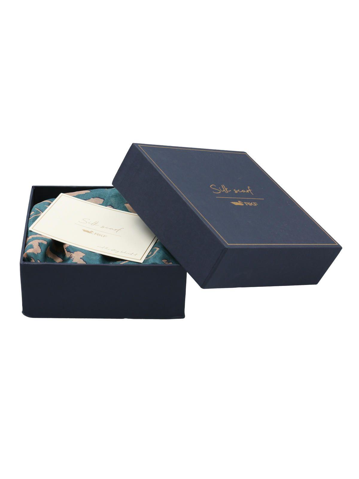 Pañuelo Azul Seda Vecchio Mujer-0