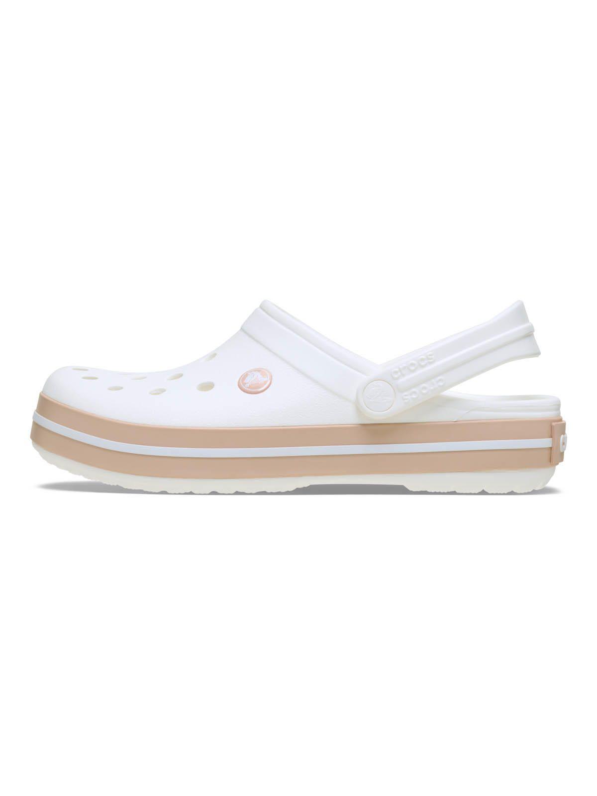 Zueco Unisex Crocband Clog Blanco-1