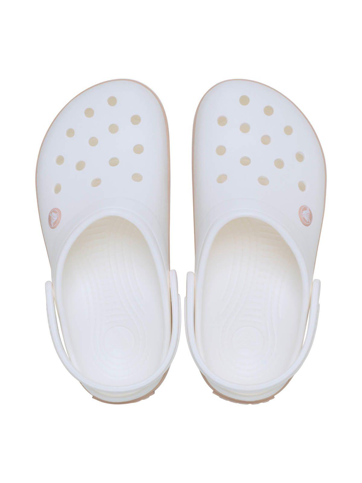 Zueco Unisex Crocband Clog Blanco-4