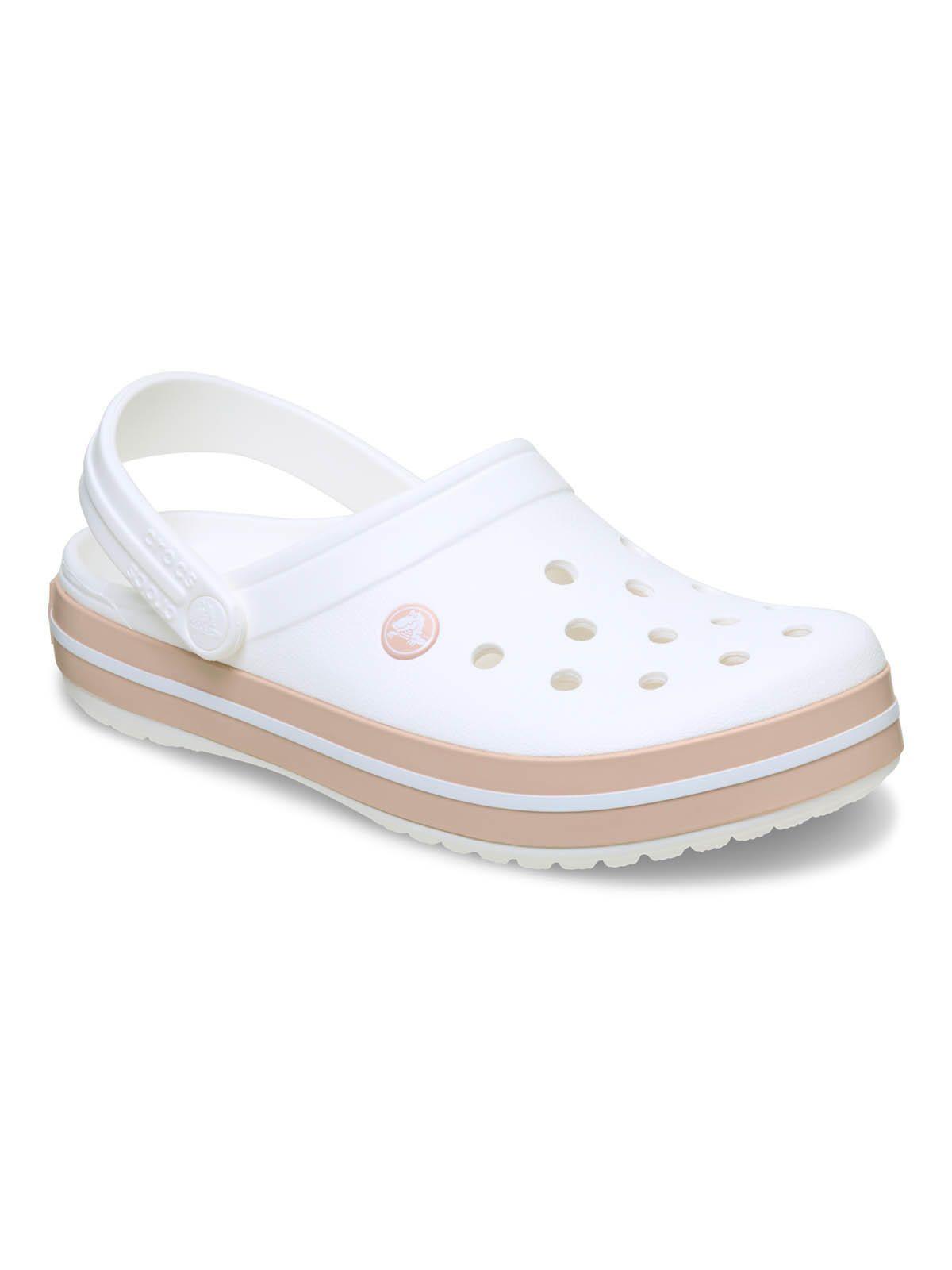 Zueco Unisex Crocband Clog Blanco-6