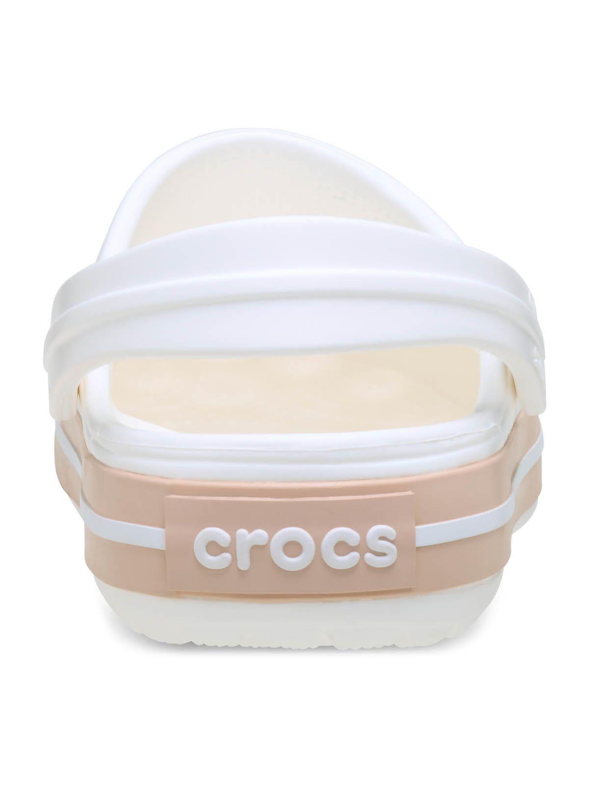 Zueco Unisex Crocband Clog Blanco-7