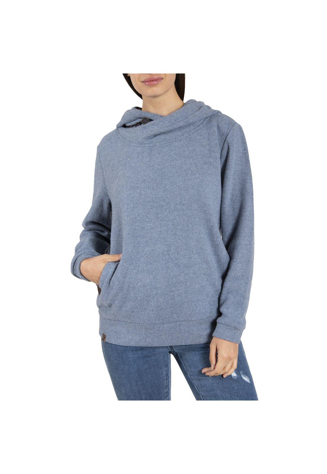 Chaleco Algodón Felt Azul Mujer Rockford-0