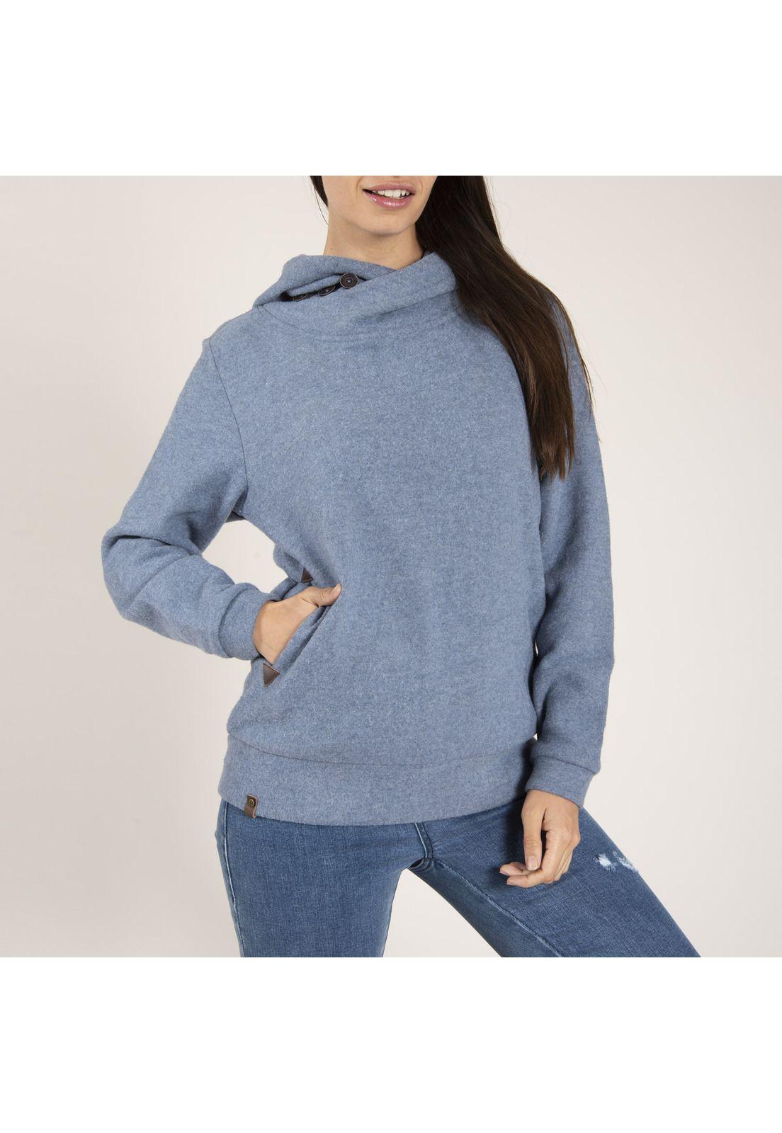 Chaleco Algodón Felt Azul Mujer Rockford-1