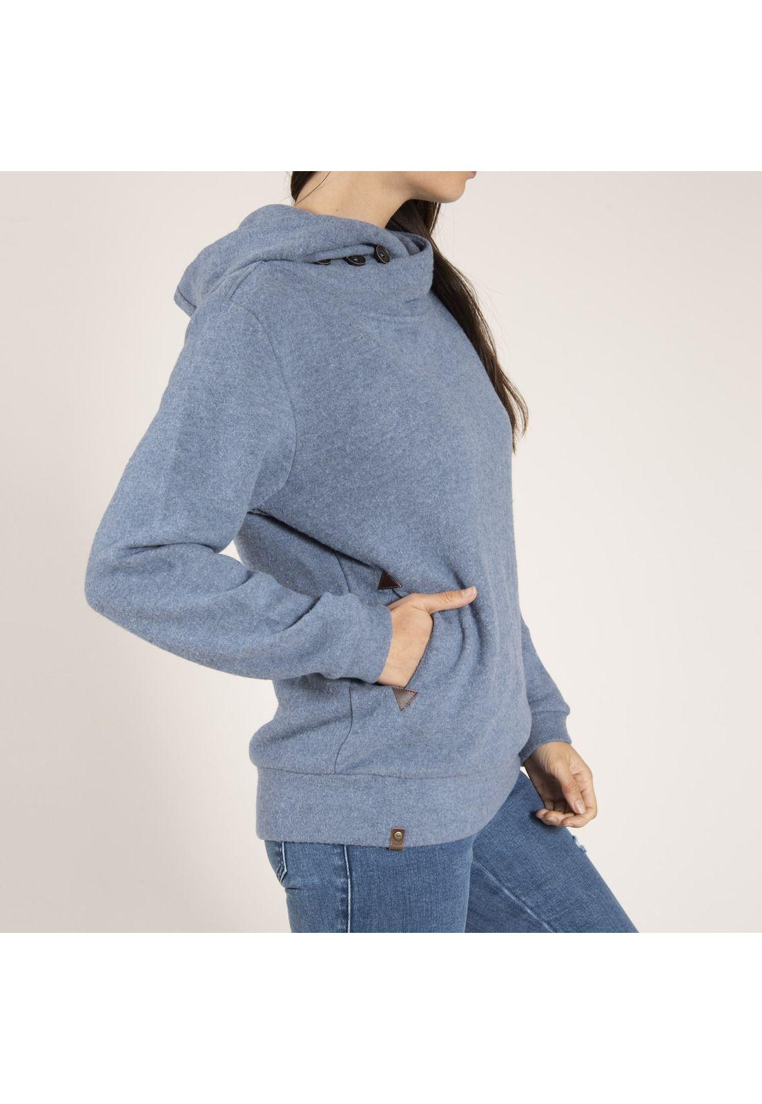 Chaleco Algodón Felt Azul Mujer Rockford-2