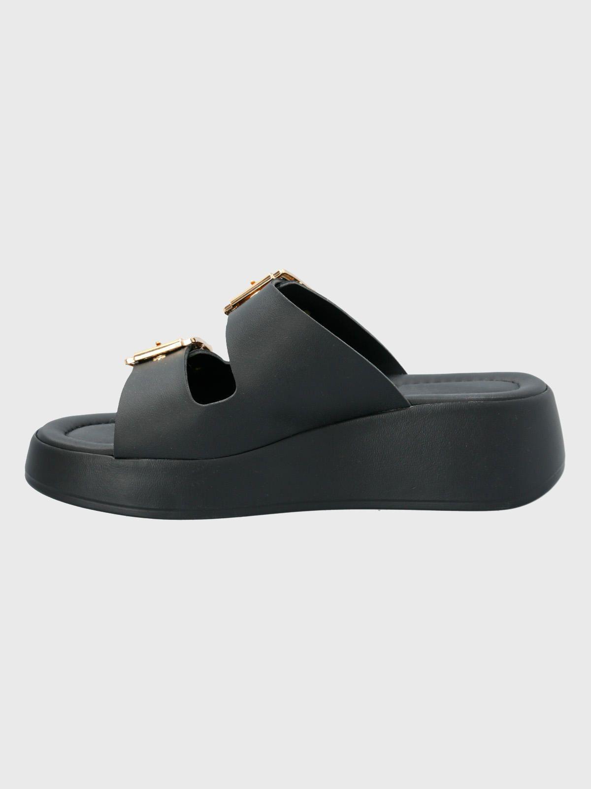 Sandalia Negro Mujer Carlotta -4