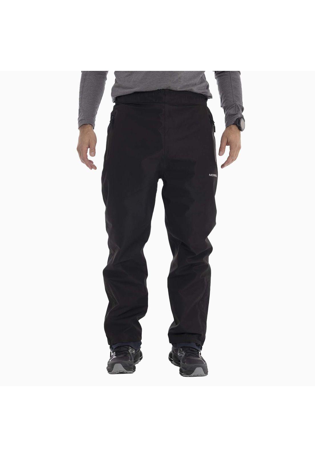 Cubre Pantalon outdoor Negro Hombre Hardshell Merrell-0