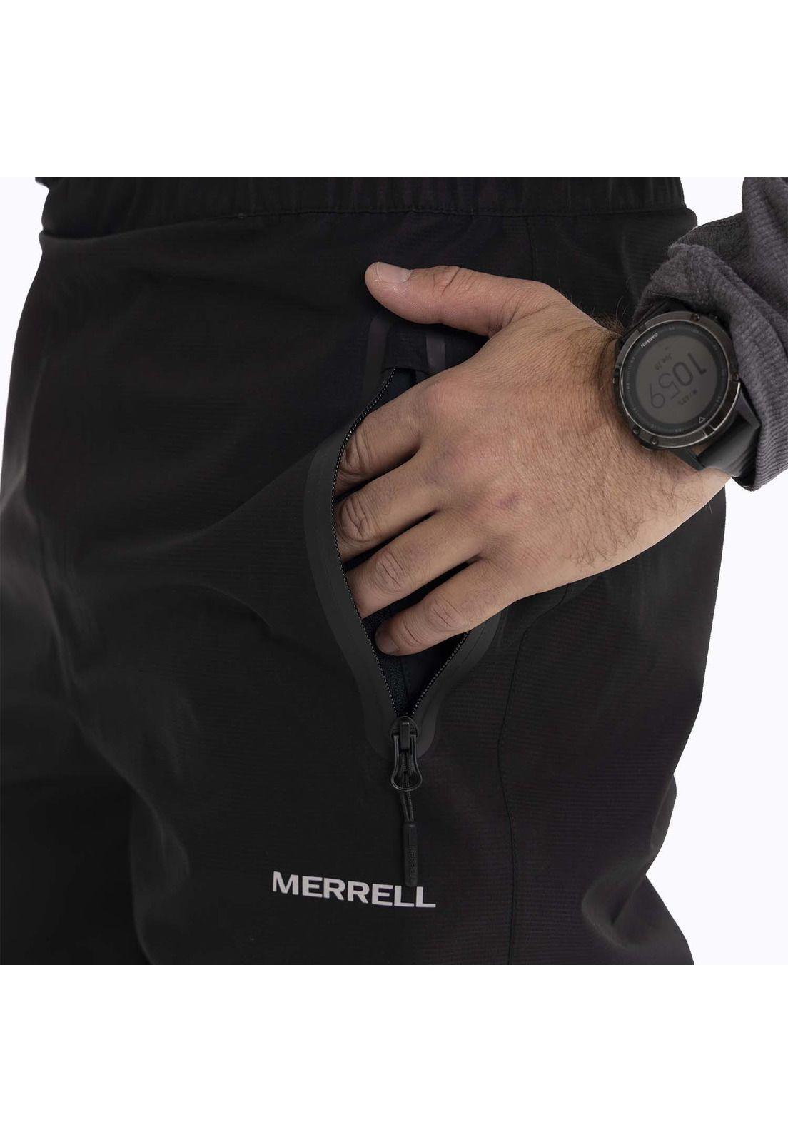 Cubre Pantalon outdoor Negro Hombre Hardshell Merrell-2