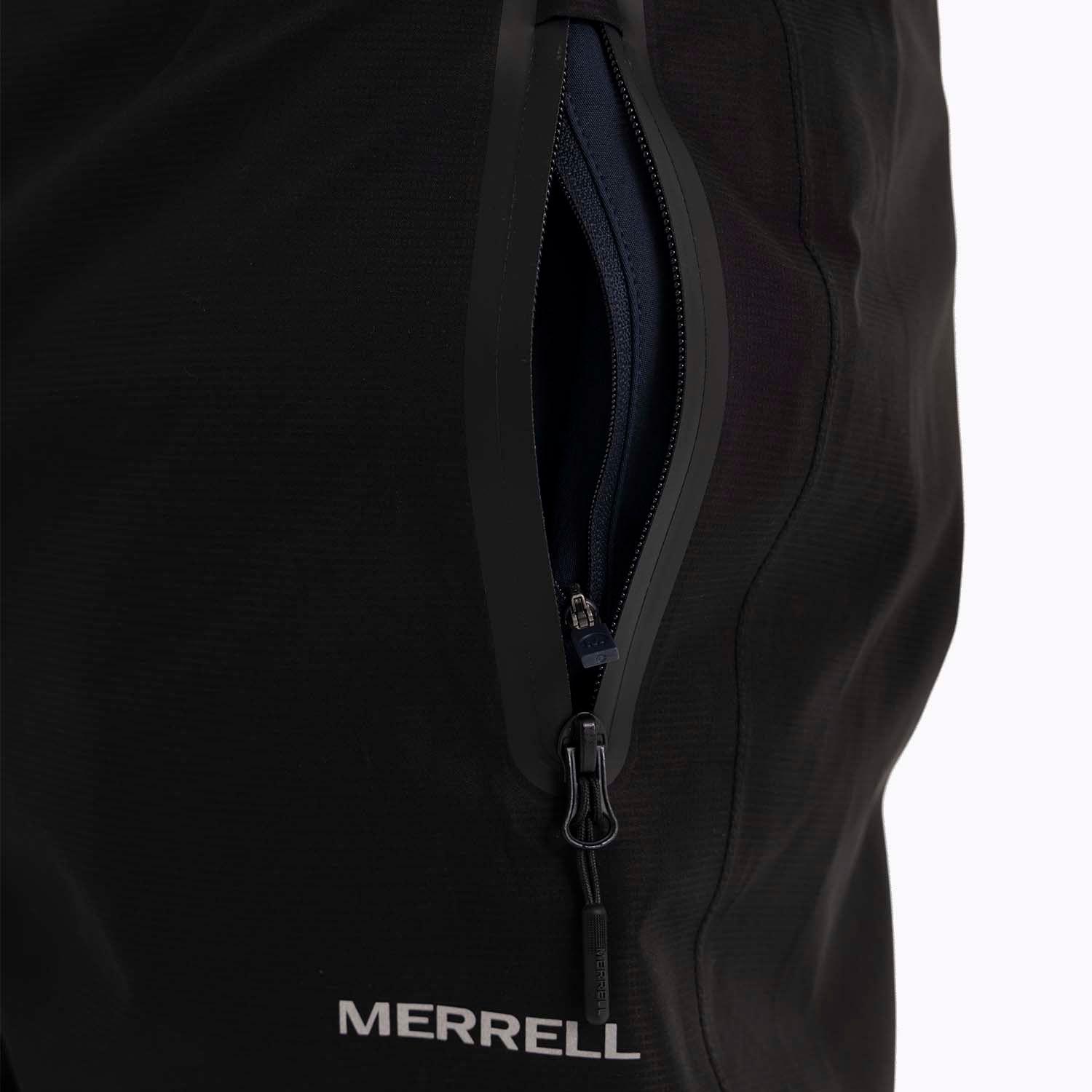 Cubre Pantalon outdoor Negro Hombre Hardshell Merrell-4