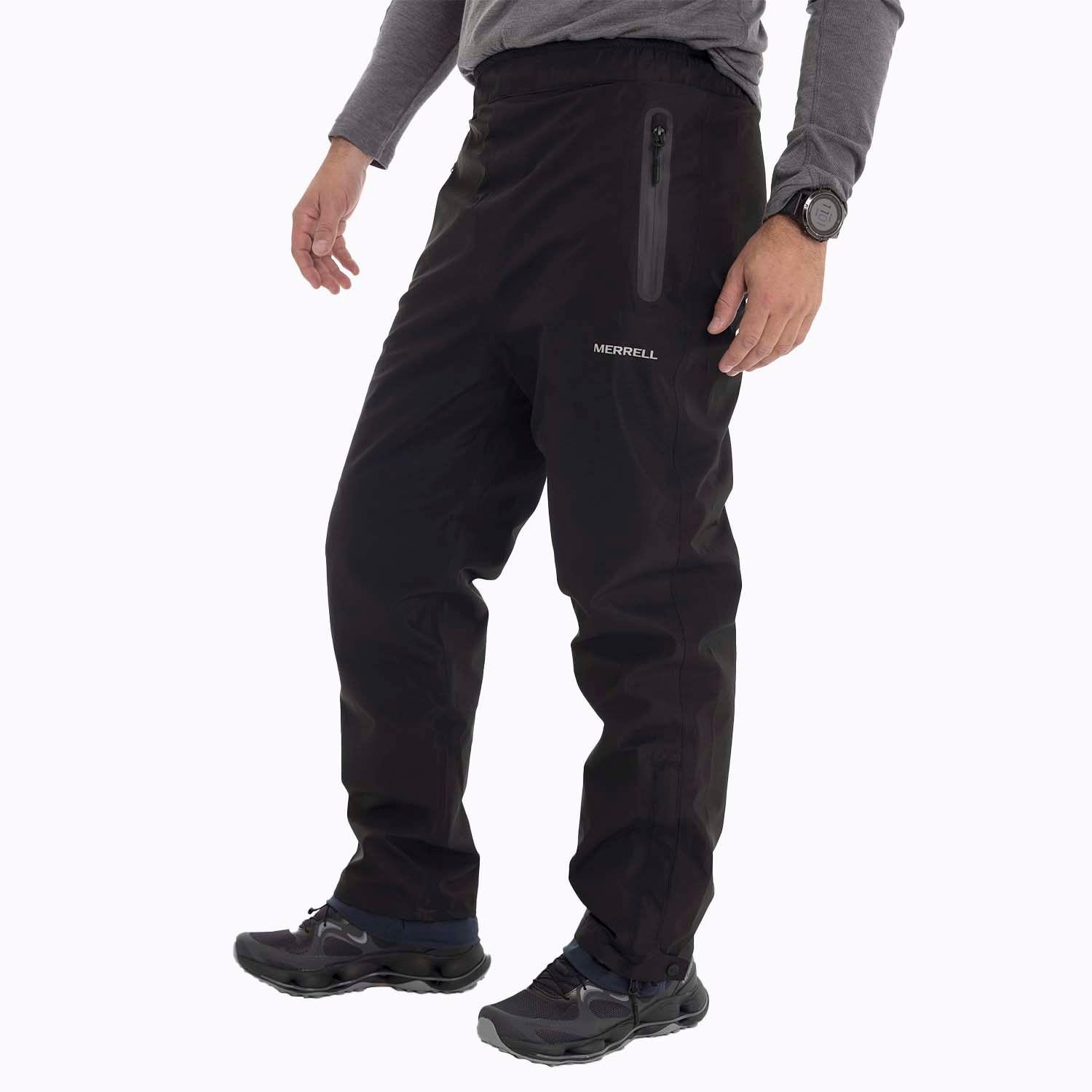 Cubre Pantalon outdoor Negro Hombre Hardshell Merrell-6