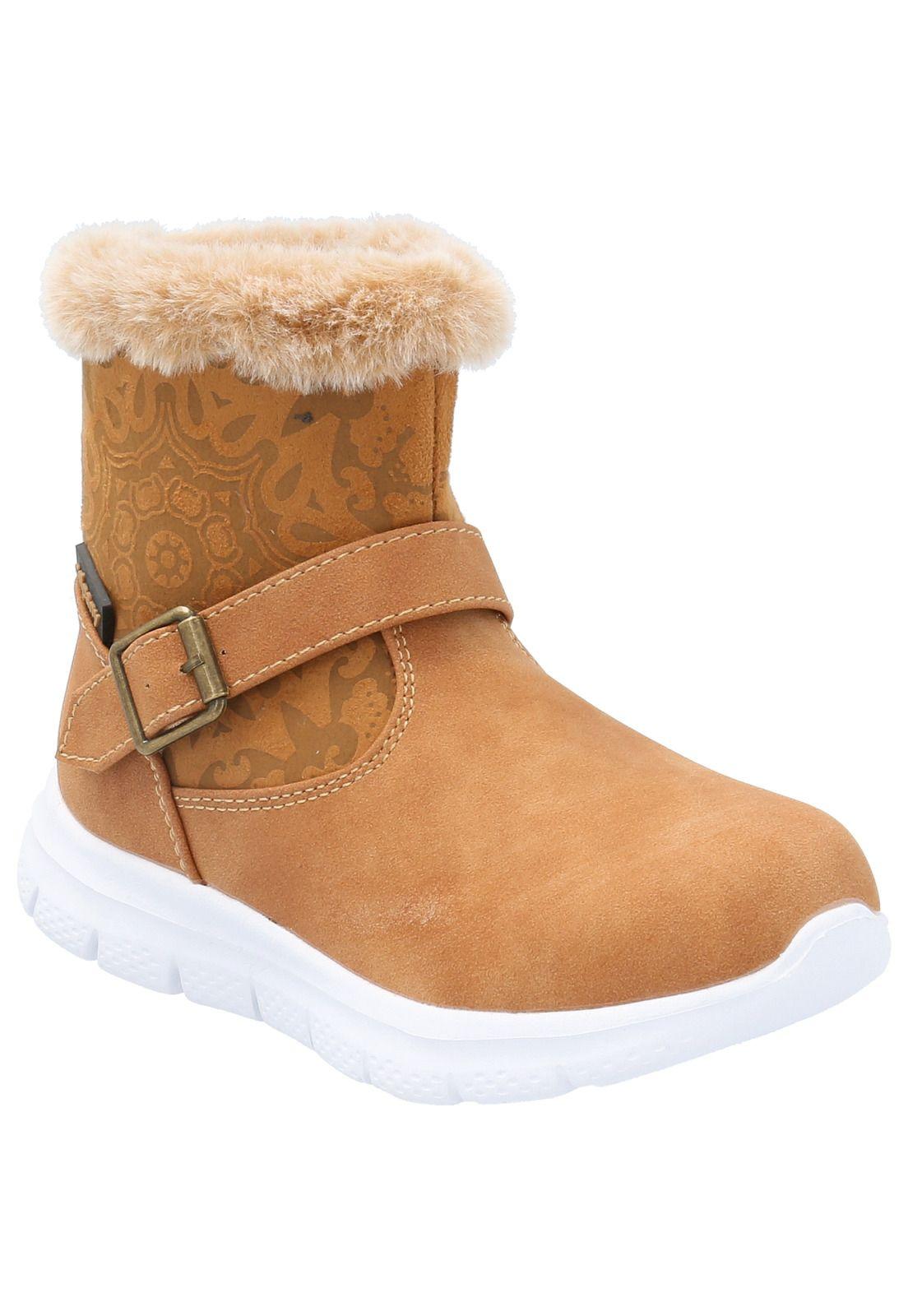 Bota Niña Lyra Camel-0