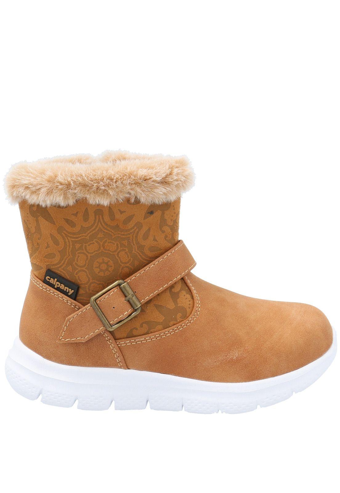Bota Niña Lyra Camel-1