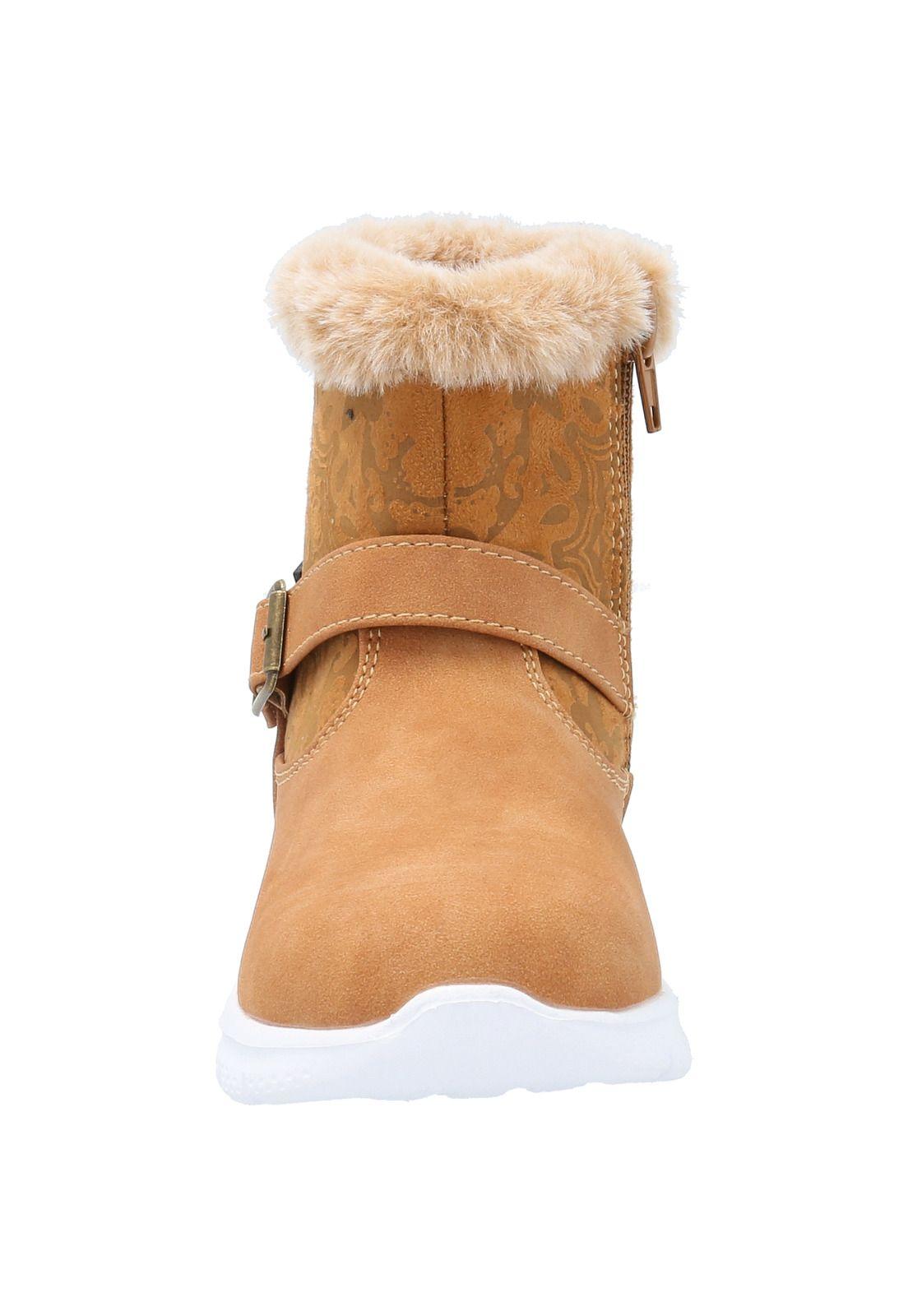 Bota Niña Lyra Camel-3
