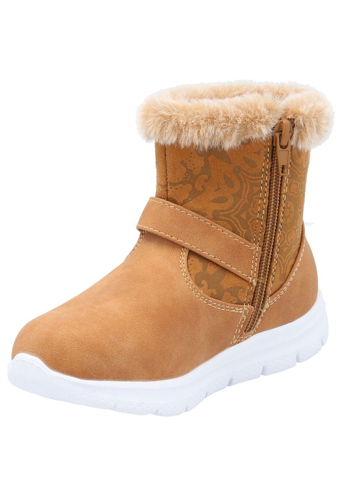 Bota Niña Lyra Camel-4