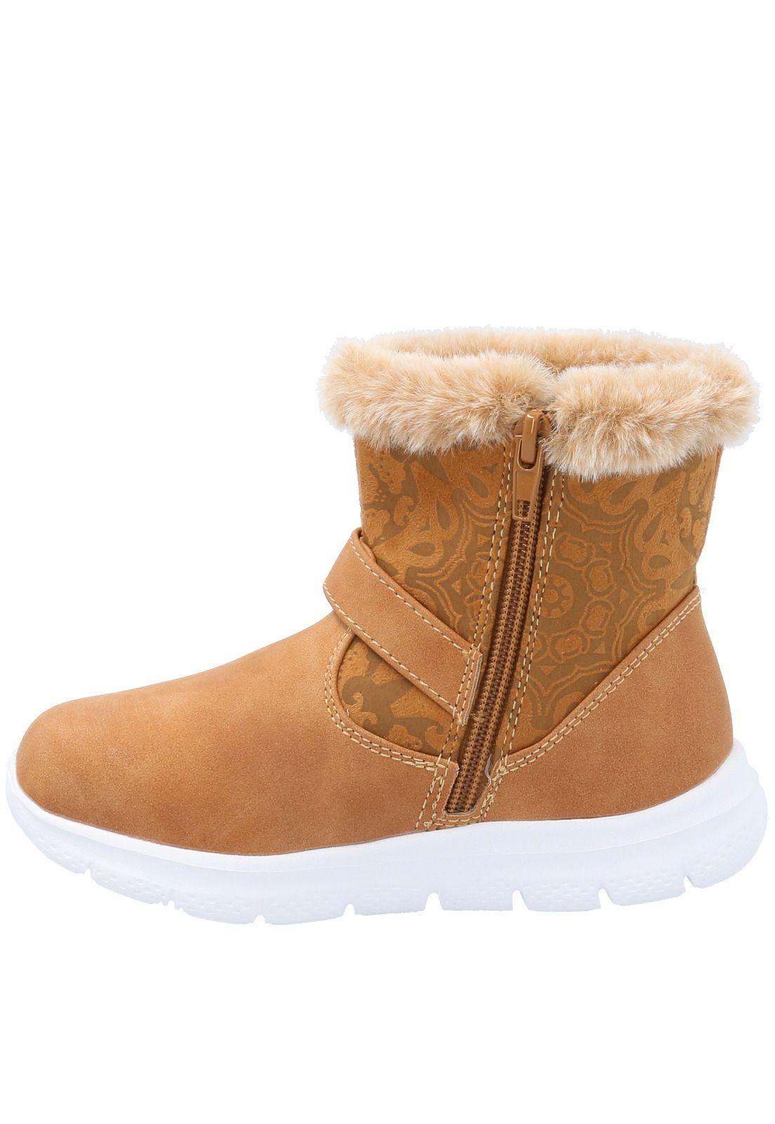 Bota Niña Lyra Camel-5