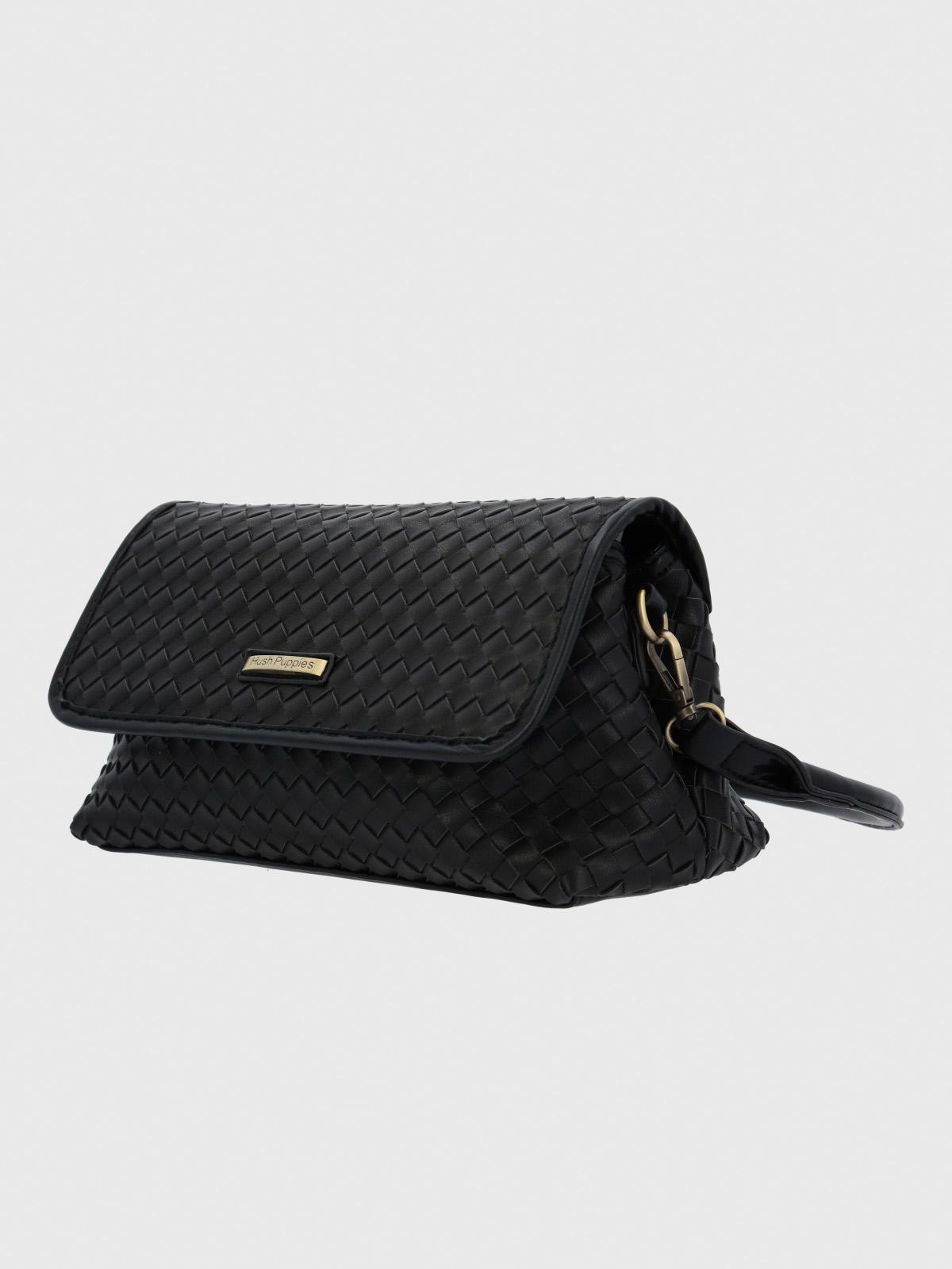 Cartera Ecocuero Mujer Brass Bag Negro-1