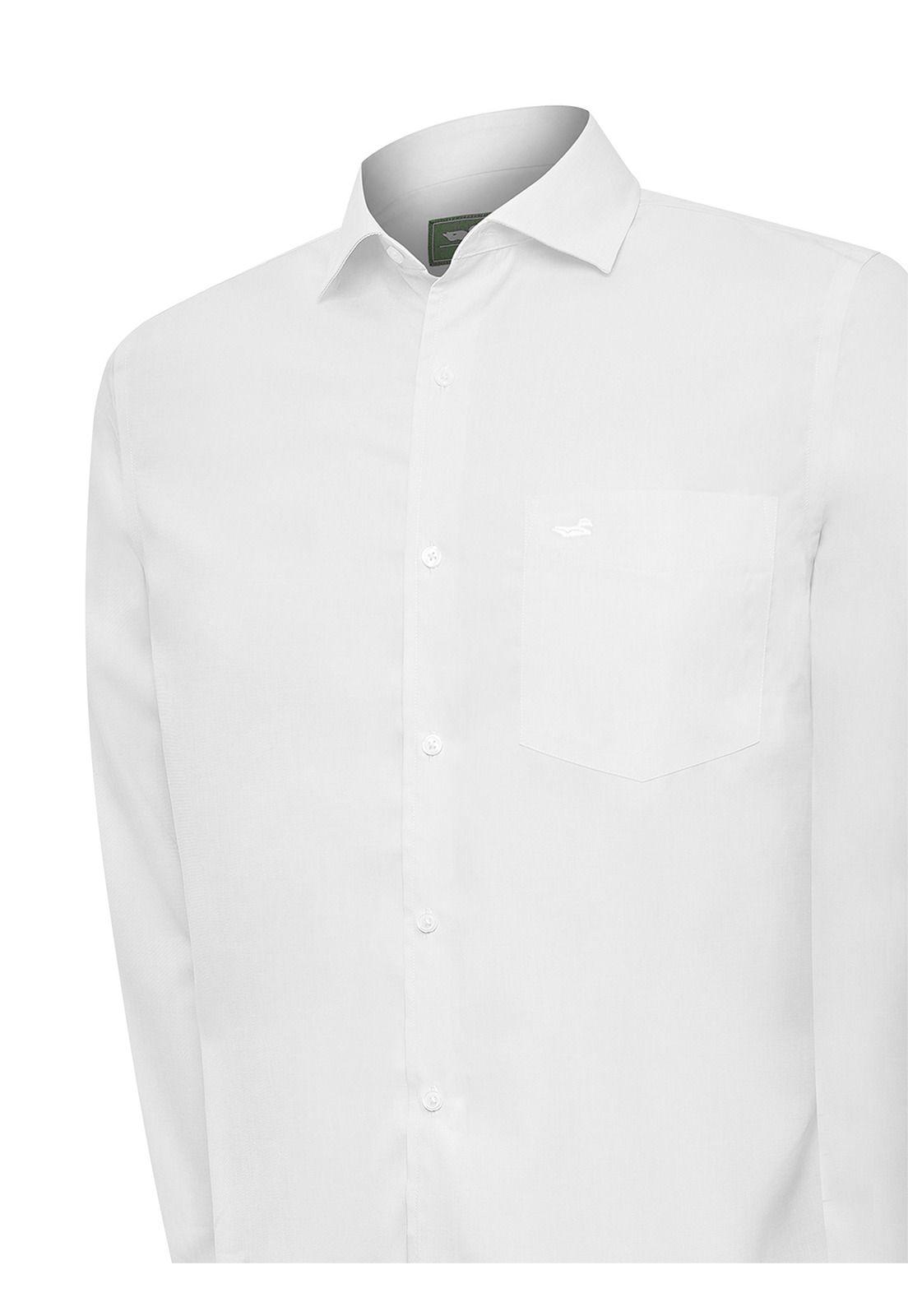 Camisa Algodón Hombre Easysolid Blanco-3