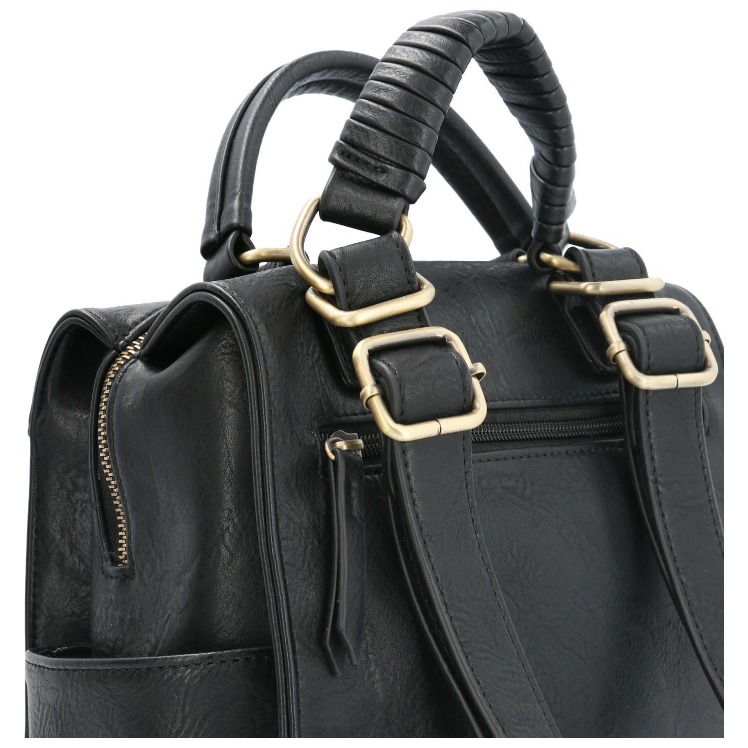 Cartera Mochila Mujer Date I Backbag Negro-3