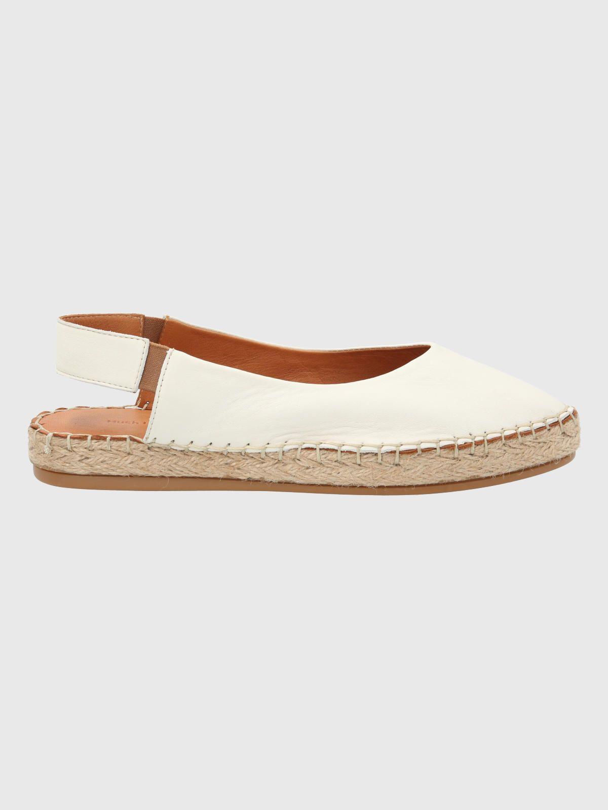 Mocasín Cuero Blanco Mujer Teglio -1