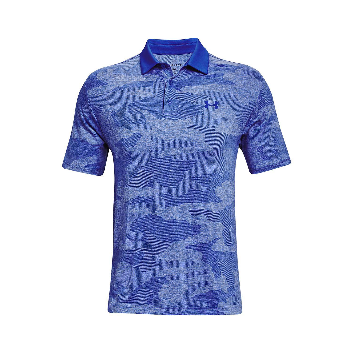 Polera Polo UA Playoff 2.0 Jac hombre Azul-0