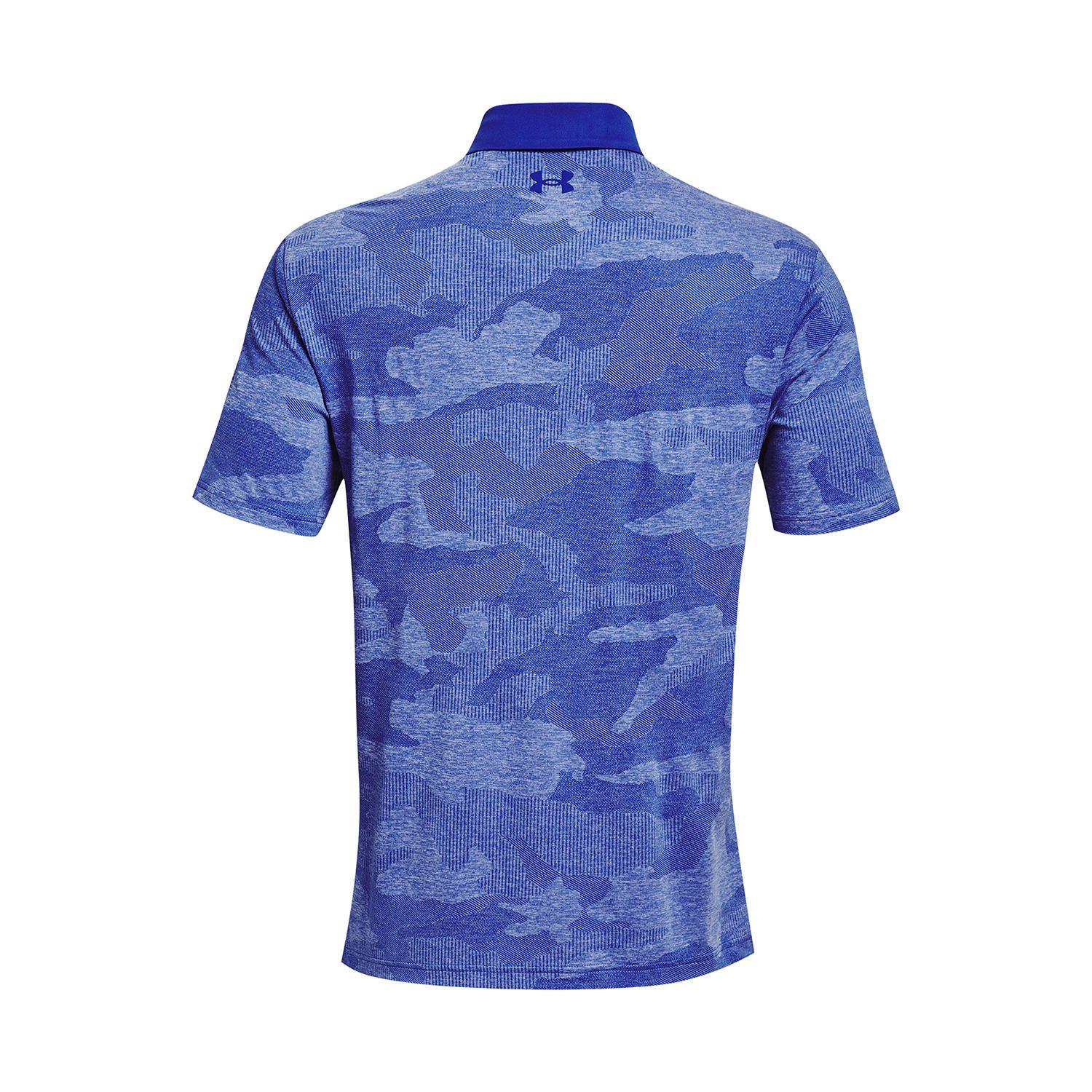 Polera Polo UA Playoff 2.0 Jac hombre Azul-1