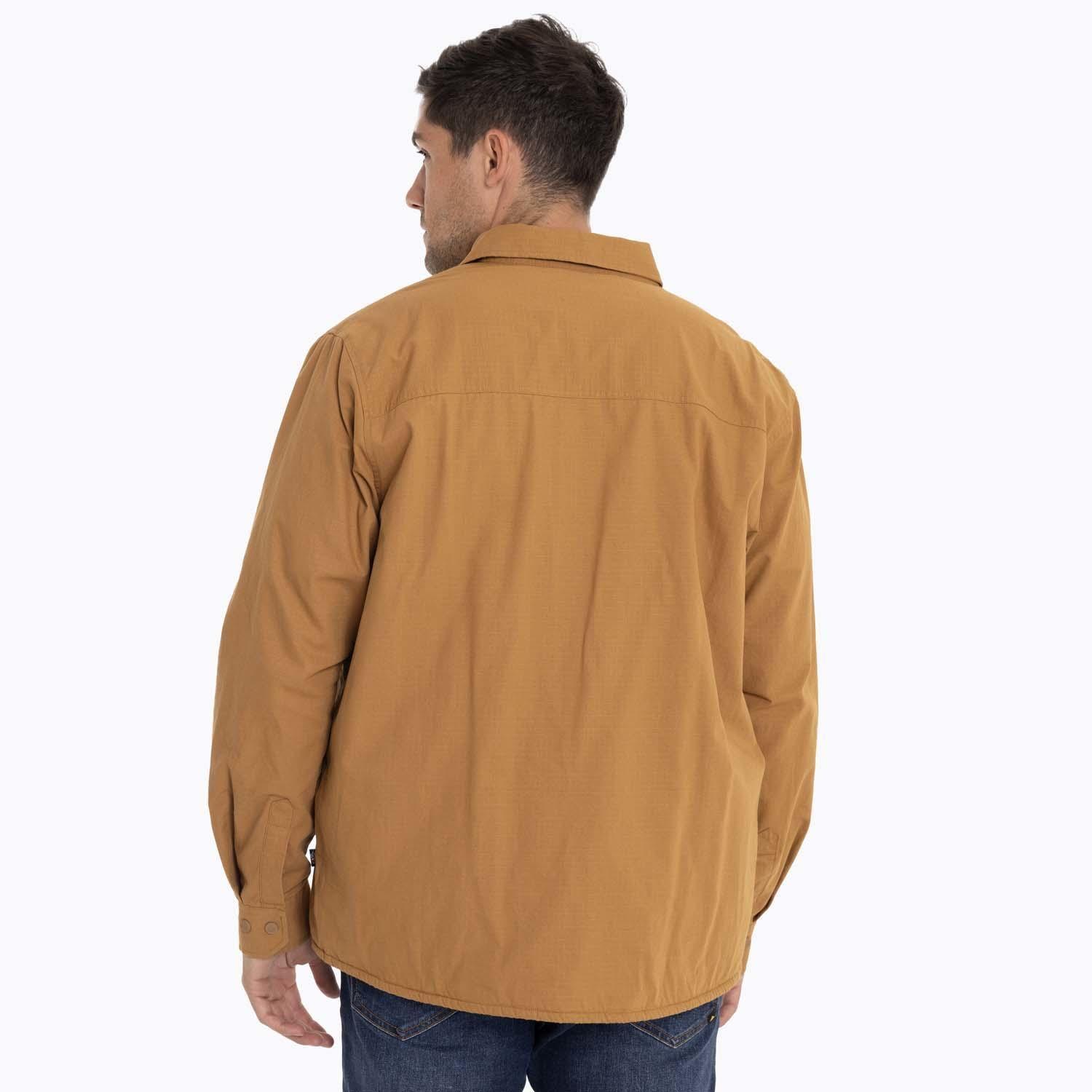 Chaqueta Sobrecamisa Hombre Carson Ov Mostaza Merrell-6
