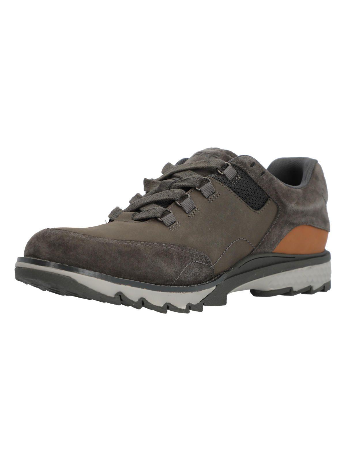 Zapato Cuero Hombre Dawson Gris-4