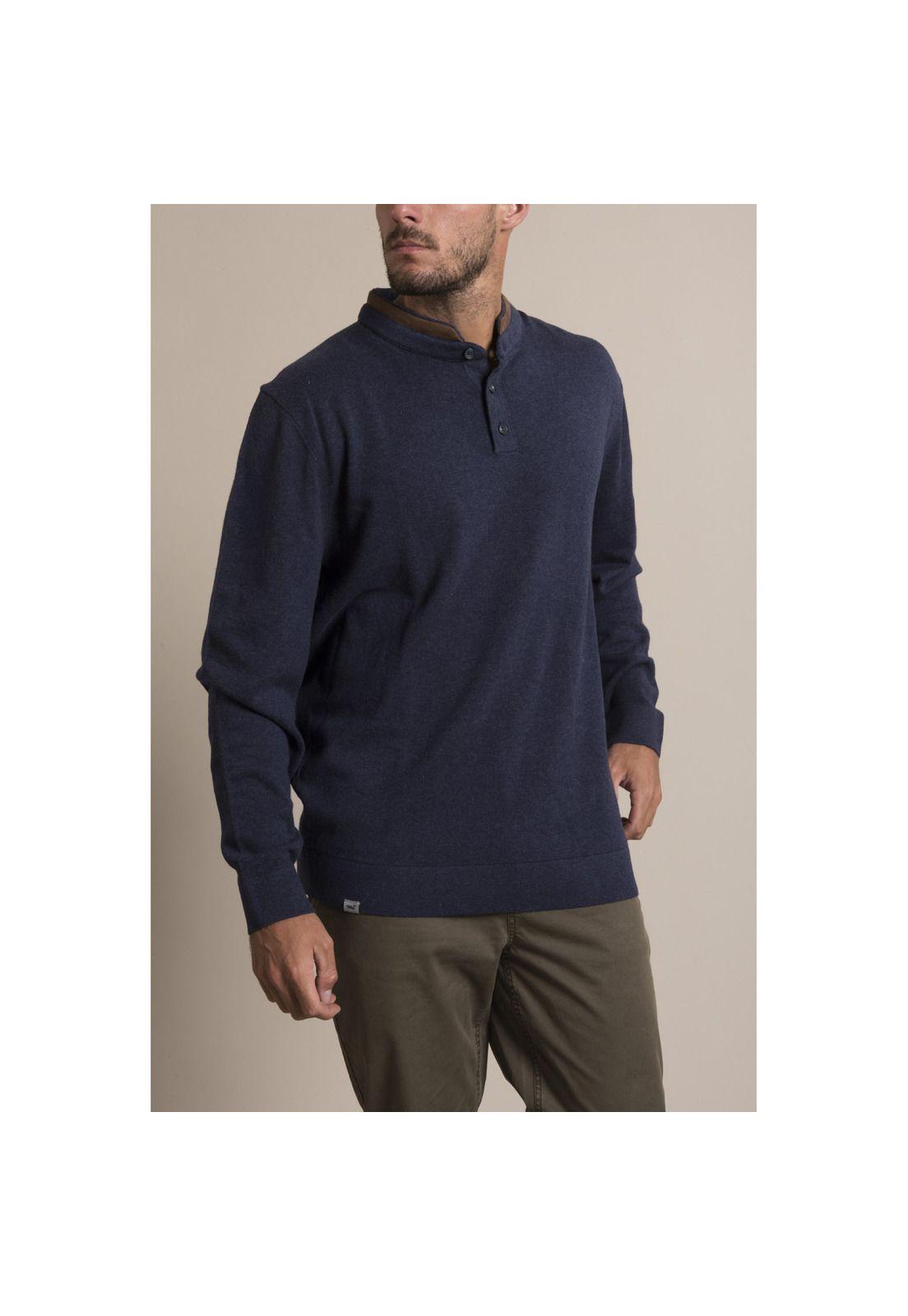 Sweater Mao Rockford Azul-1