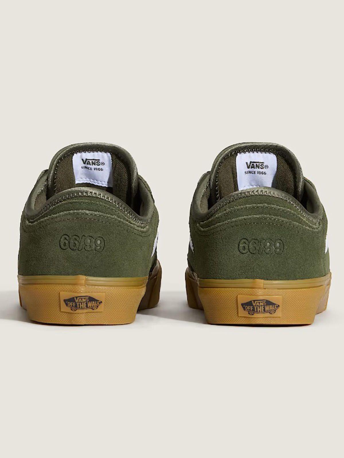 Zapatilla Hombre Rowley Classic Verde-5