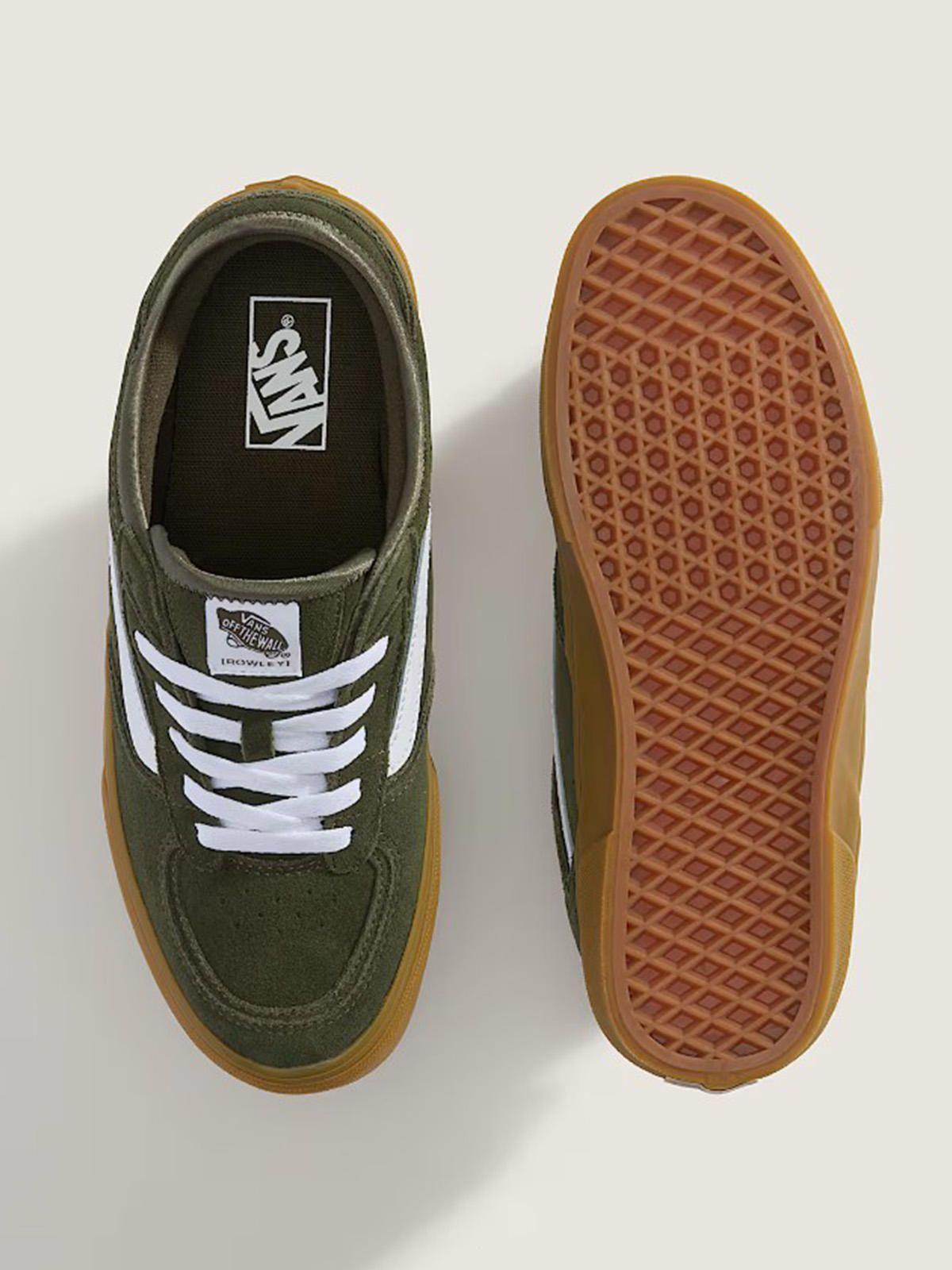 Zapatilla Hombre Rowley Classic Verde-4