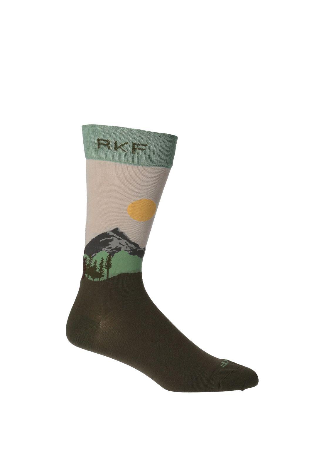 Calcetín Hombre Mountain Amarillo-0