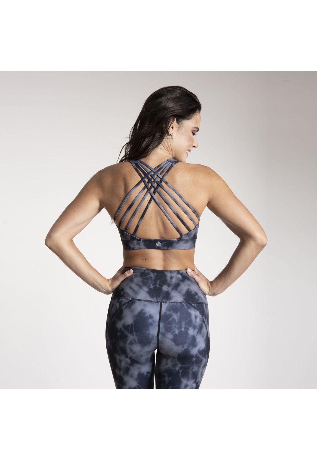 Peto Mujer Strappy Training Bra Negro-2