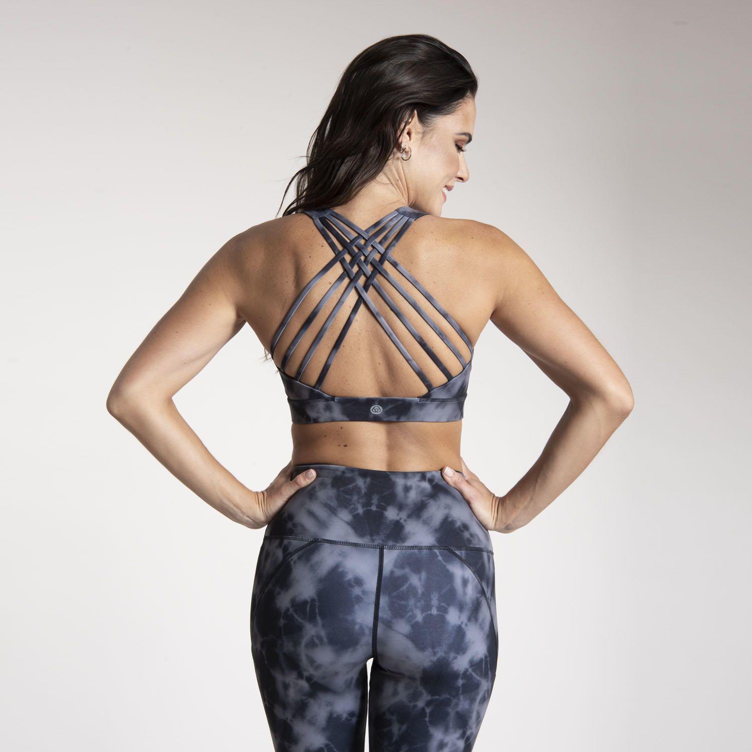 Peto Mujer Strappy Training Bra Negro-2