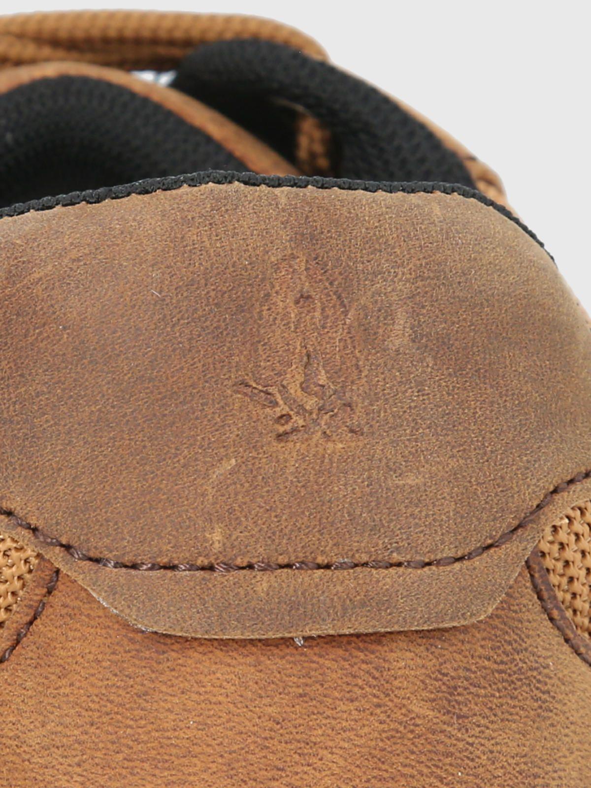 Zapatilla Café Hombre Spinal Lthr Lace -6