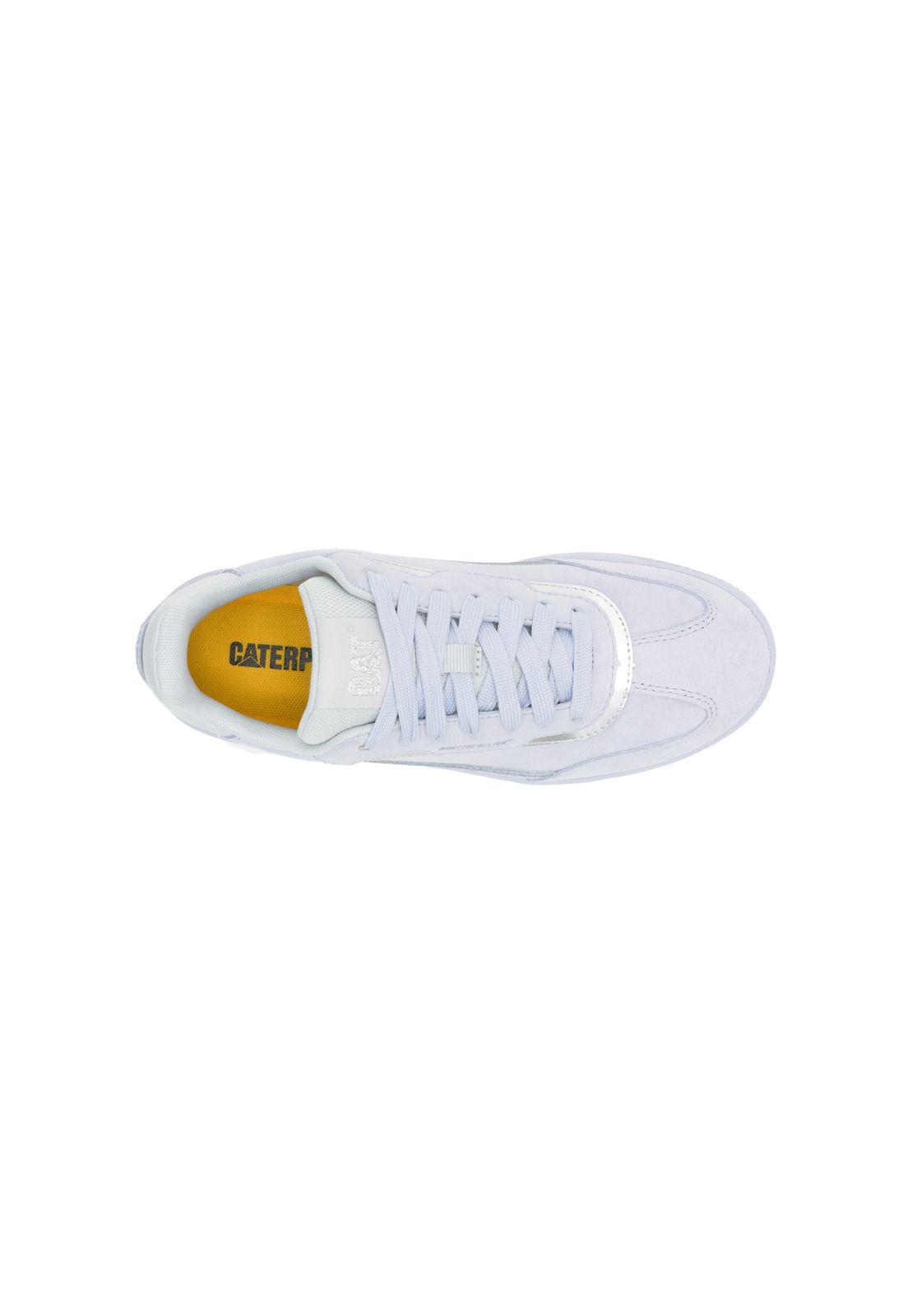 Zapatilla Sin Caña Pause Retro T-Toe Mujer Blanca-4