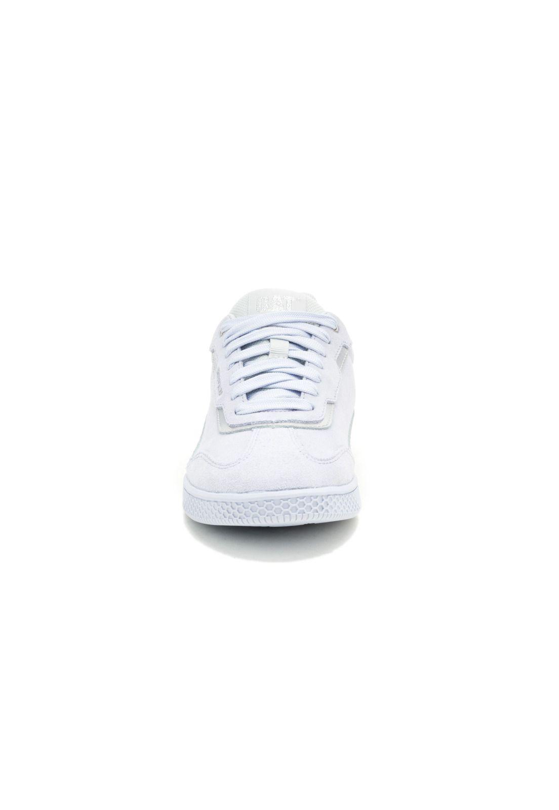 Zapatilla Sin Caña Pause Retro T-Toe Mujer Blanca-6