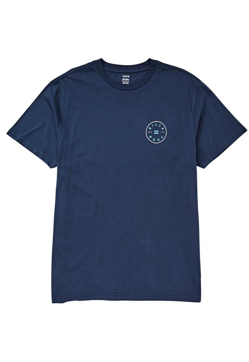 Polera M/C Rotor SS Lic Azul Claro Billabong-0