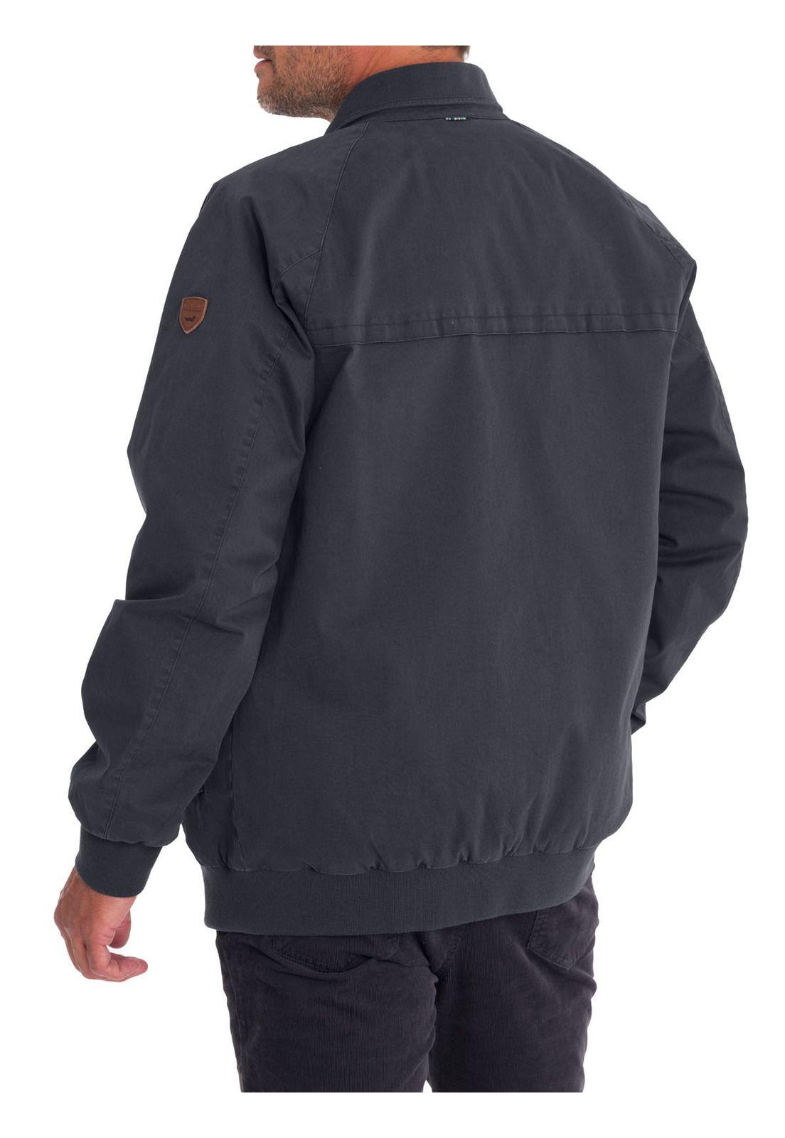 Chaqueta Algodón Orgánico Hombre Classic Azul-6