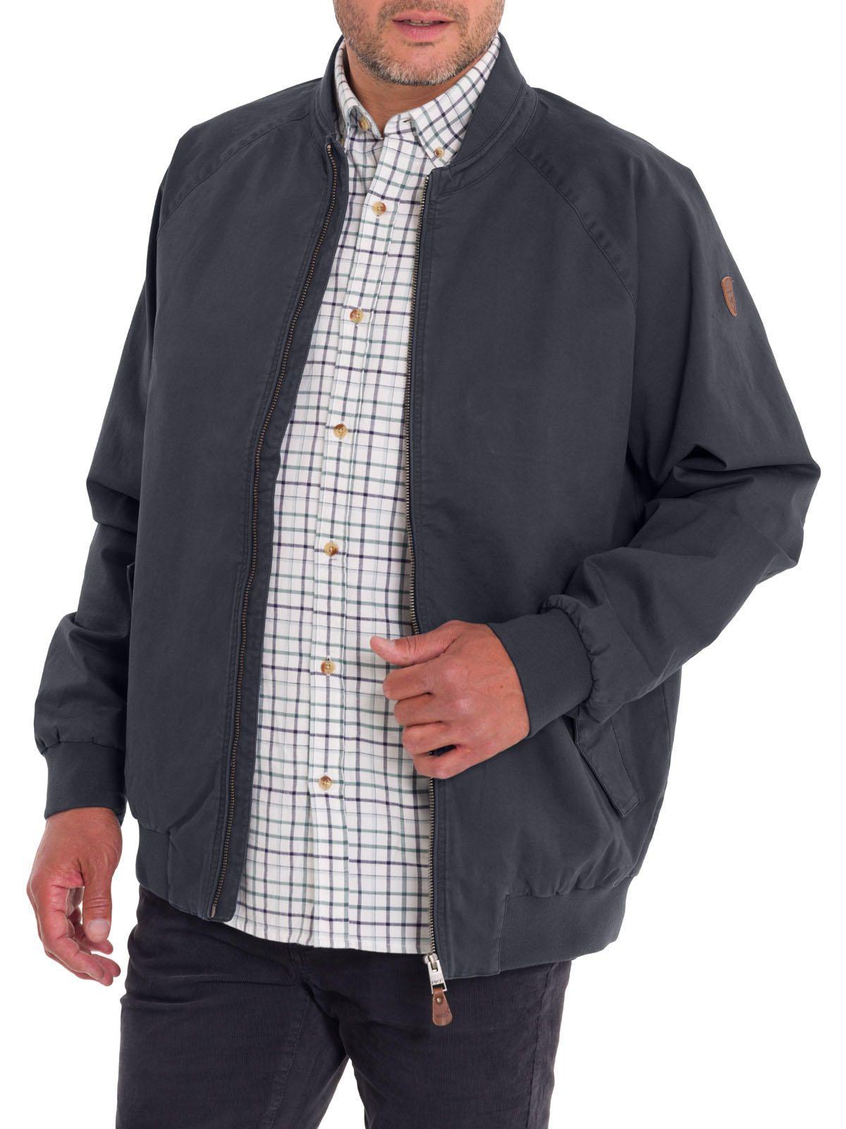 Chaqueta Algodón Orgánico Hombre Classic Azul-4