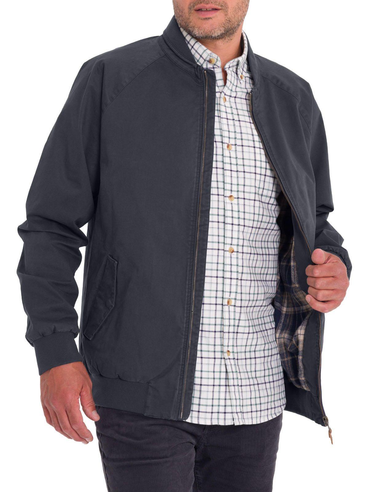 Chaqueta Algodón Orgánico Hombre Classic Azul-5