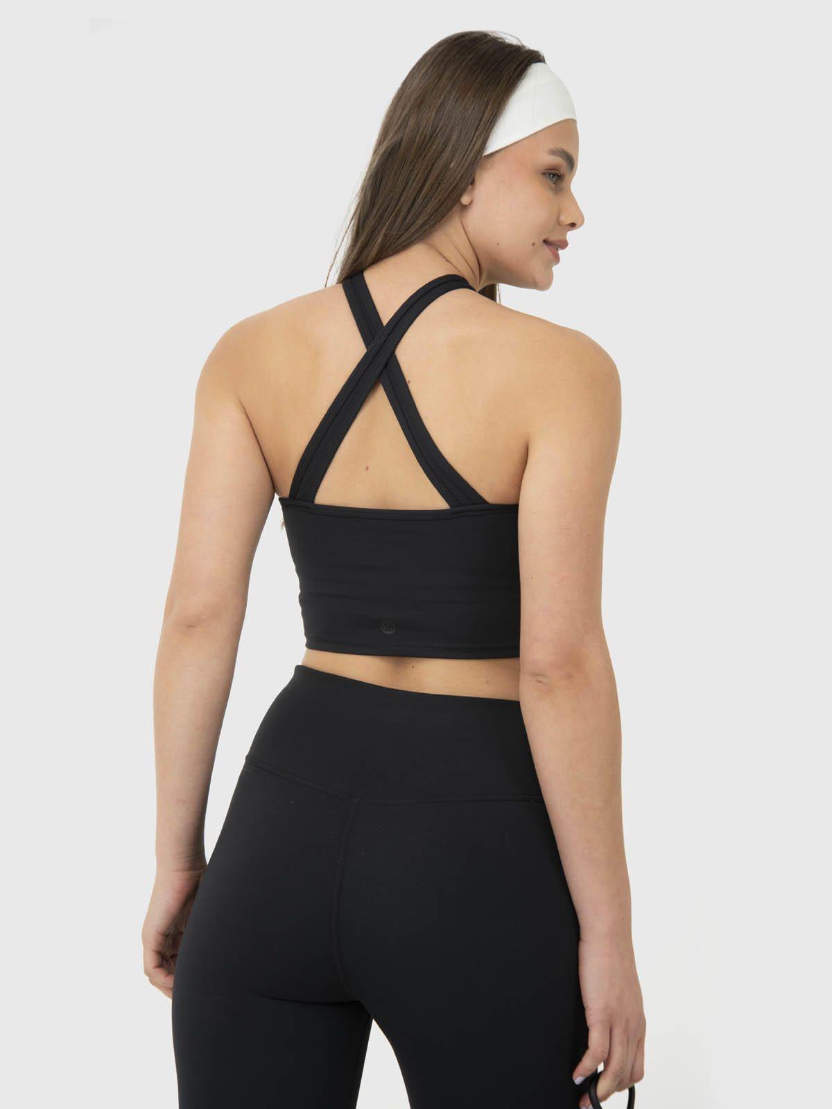 Peto Mujer Cross Back Negro-3