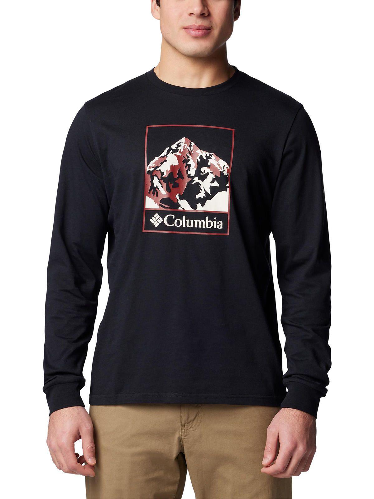 Polera manga larga Hombre  Seasonal Logo Negro-0