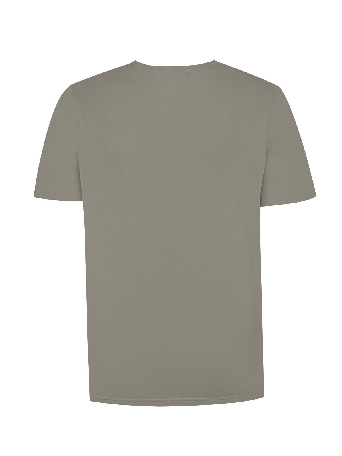 Polera Algodón Hombre Essential Gris-3