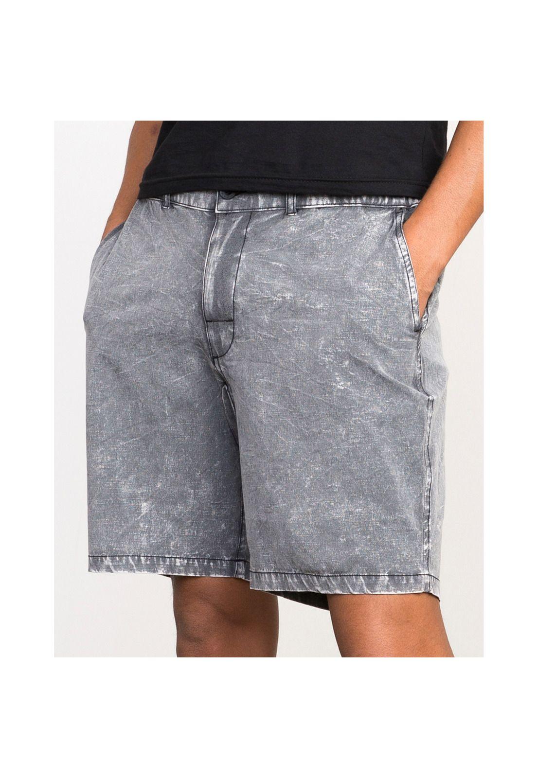 Short Hombre All Time Coastal Hyb Negro Rvca-1