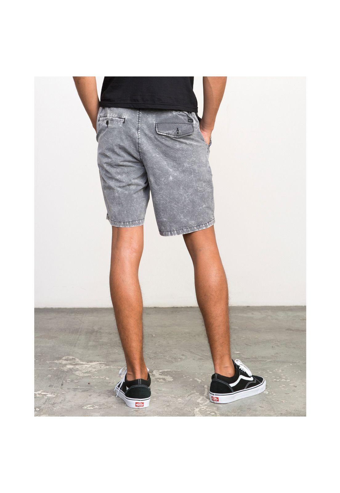 Short Hombre All Time Coastal Hyb Negro Rvca-2