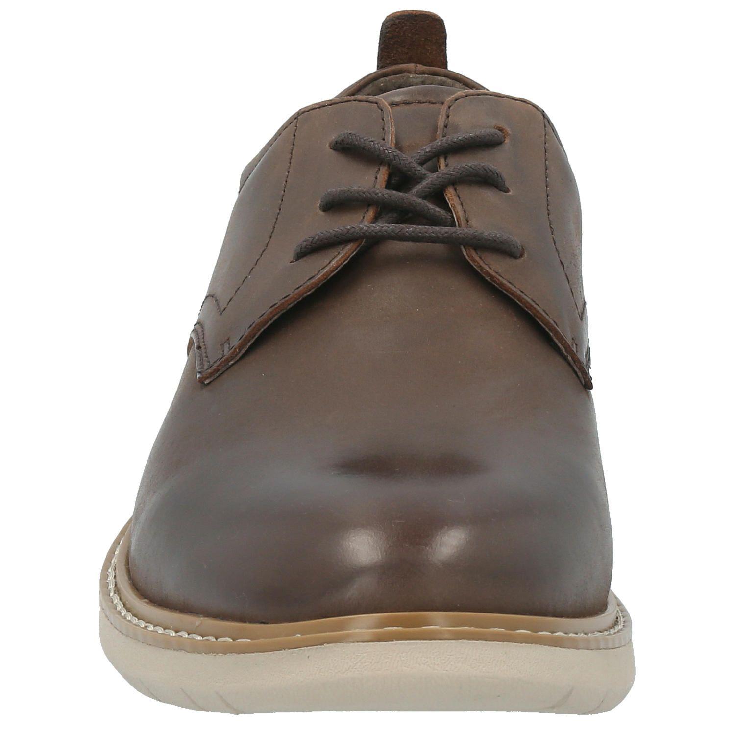 Zapato Cuero Hombre Bolo Marrón-2